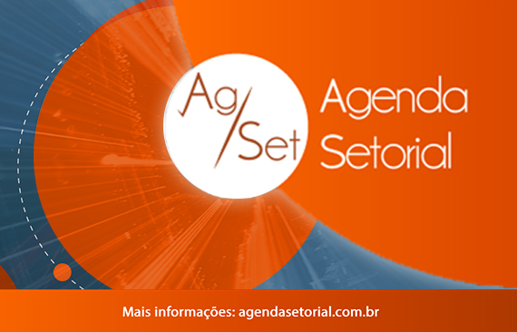 Imagem com logo do evento Agenda Setorial 