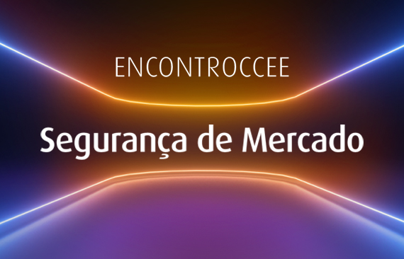 Logo do evento escrito Segurança de Mercado