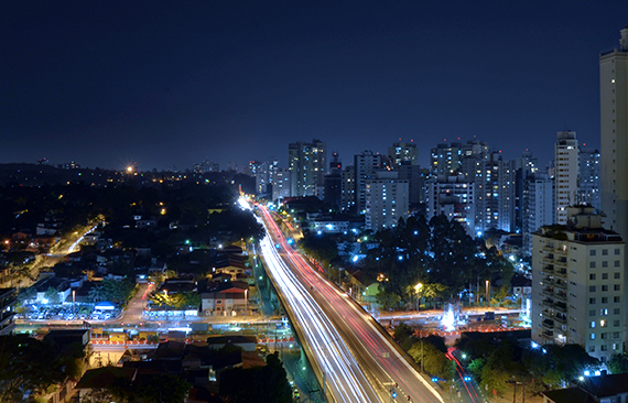 Cidade iluminada