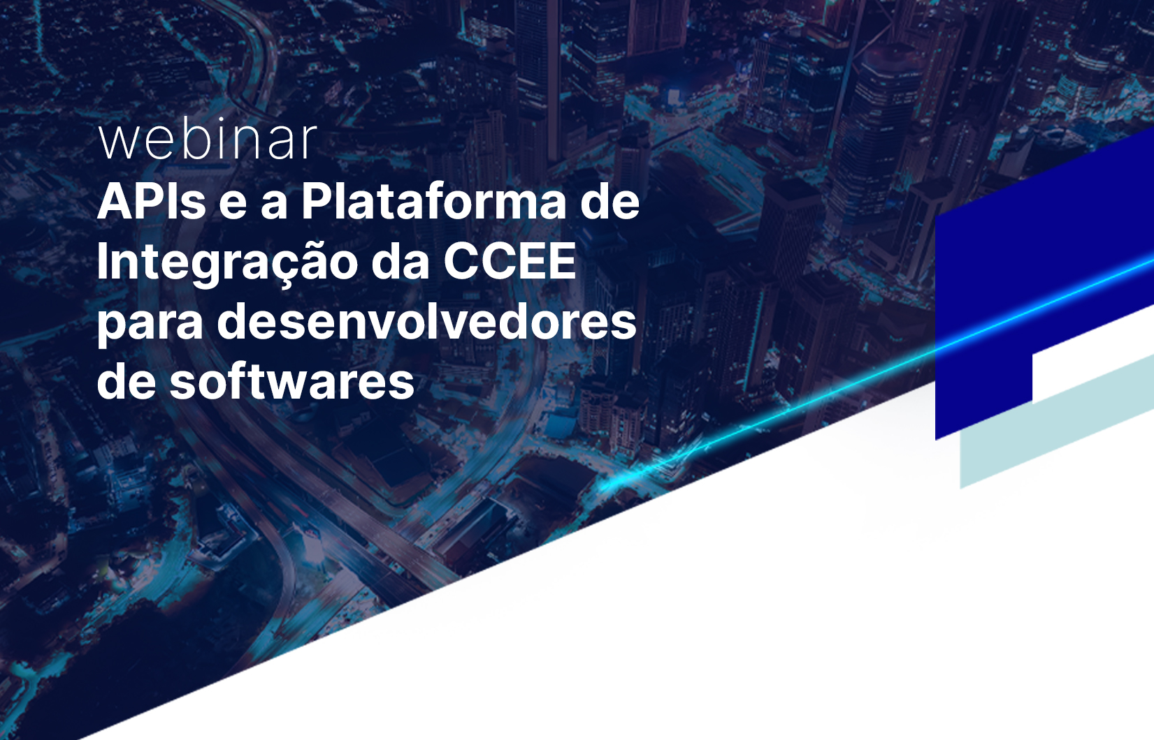 destaque com nome do webinar