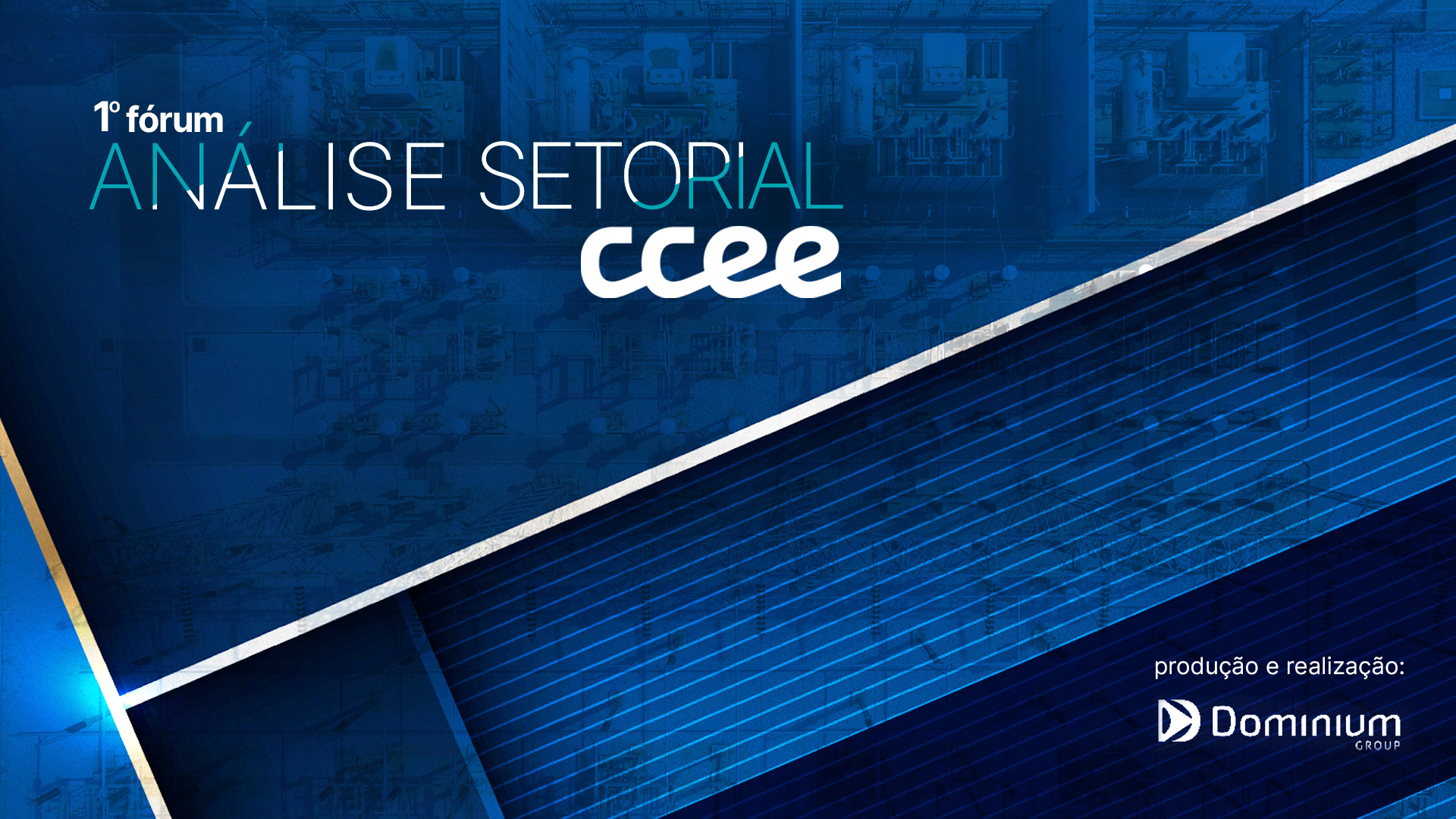 Identidade visual do Fórum CCEE Análise Setorial