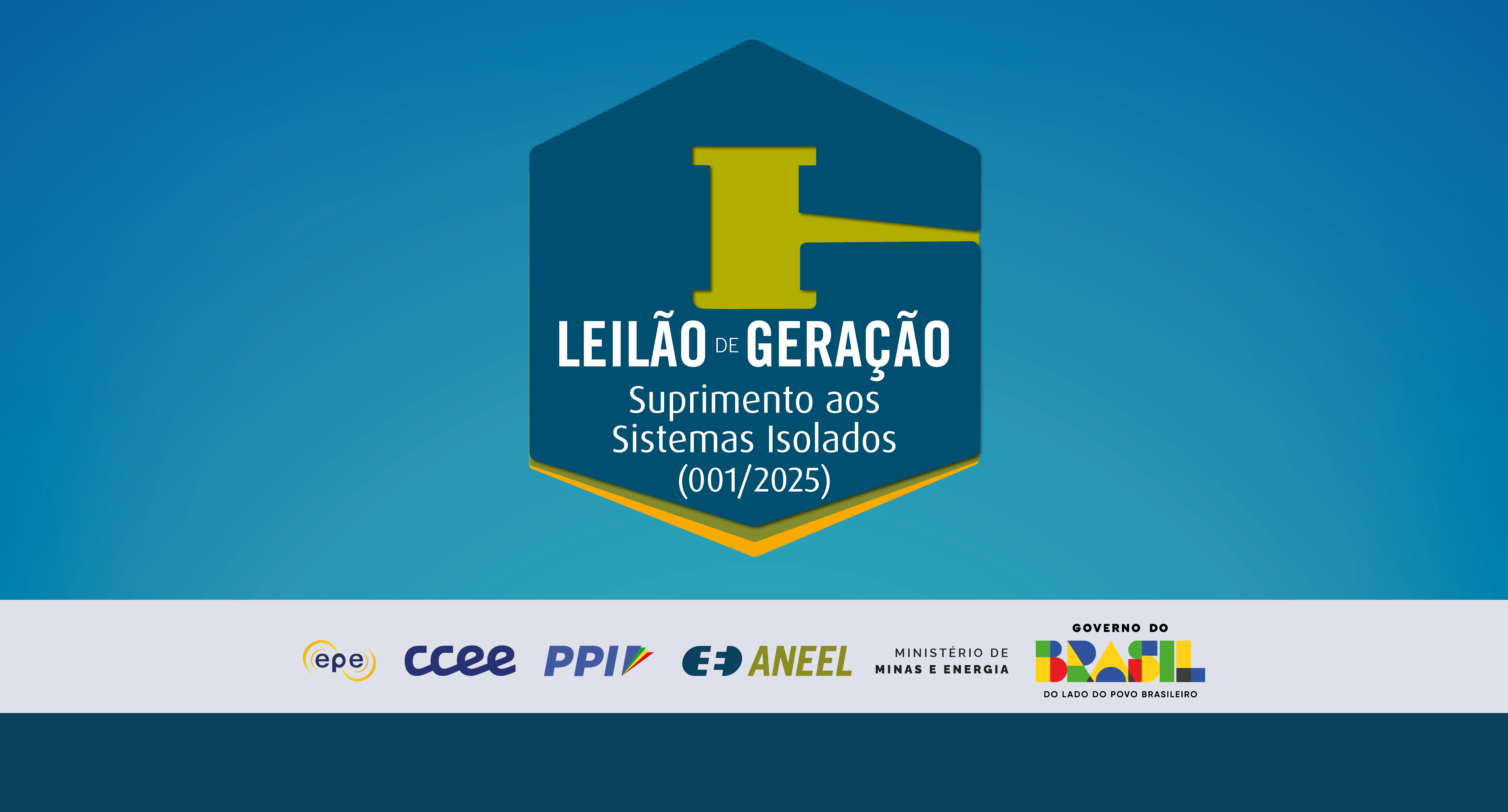 Logo do Leilão de Suprimento ao Sistema Isolado