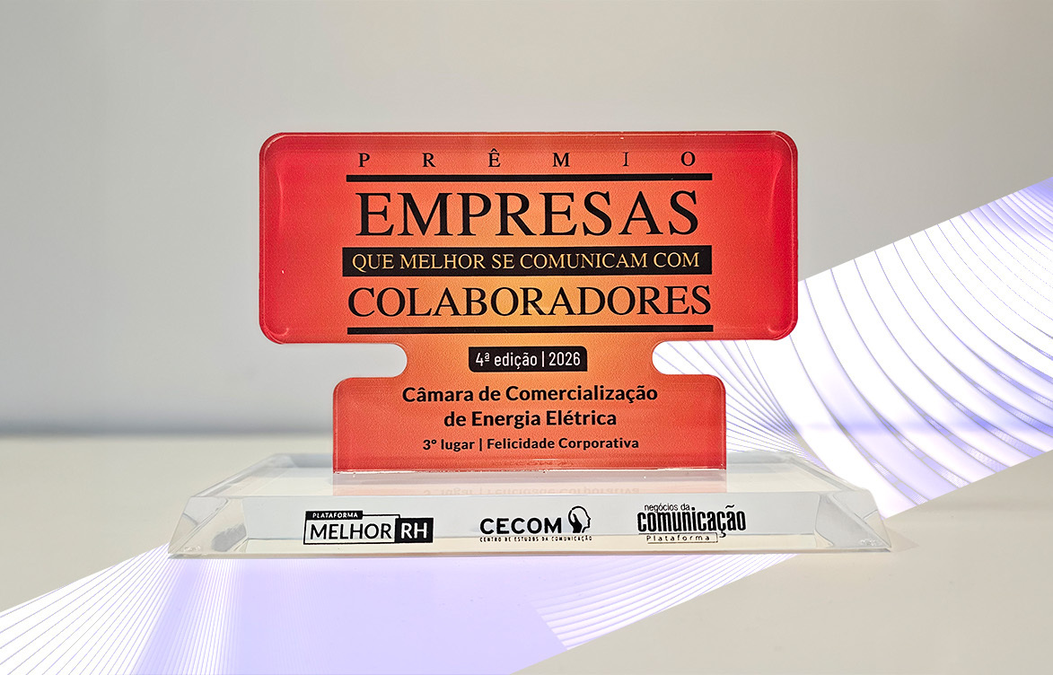 Imagem do troféu Empresas que Melhor se Comunicam com Colaboradores