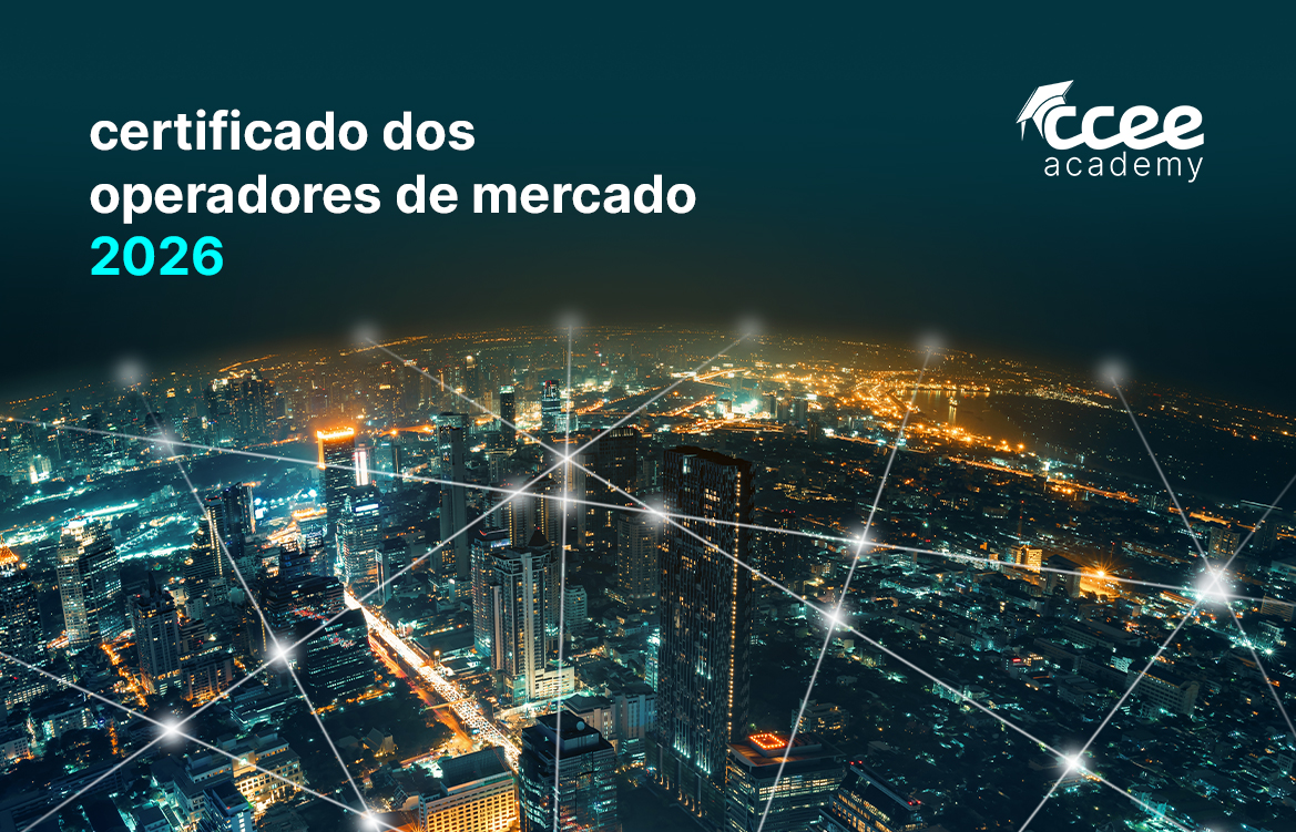 cidade com luzes e riscos como ligação de pontos.