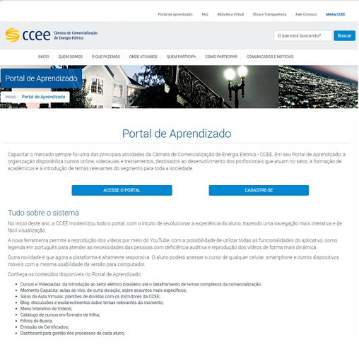 Portal de Aprendizado no APPCCEE_ imagem 3