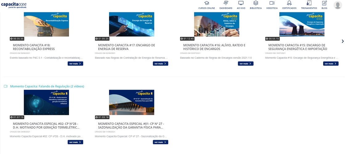 Momento Capacita _ Videoteca